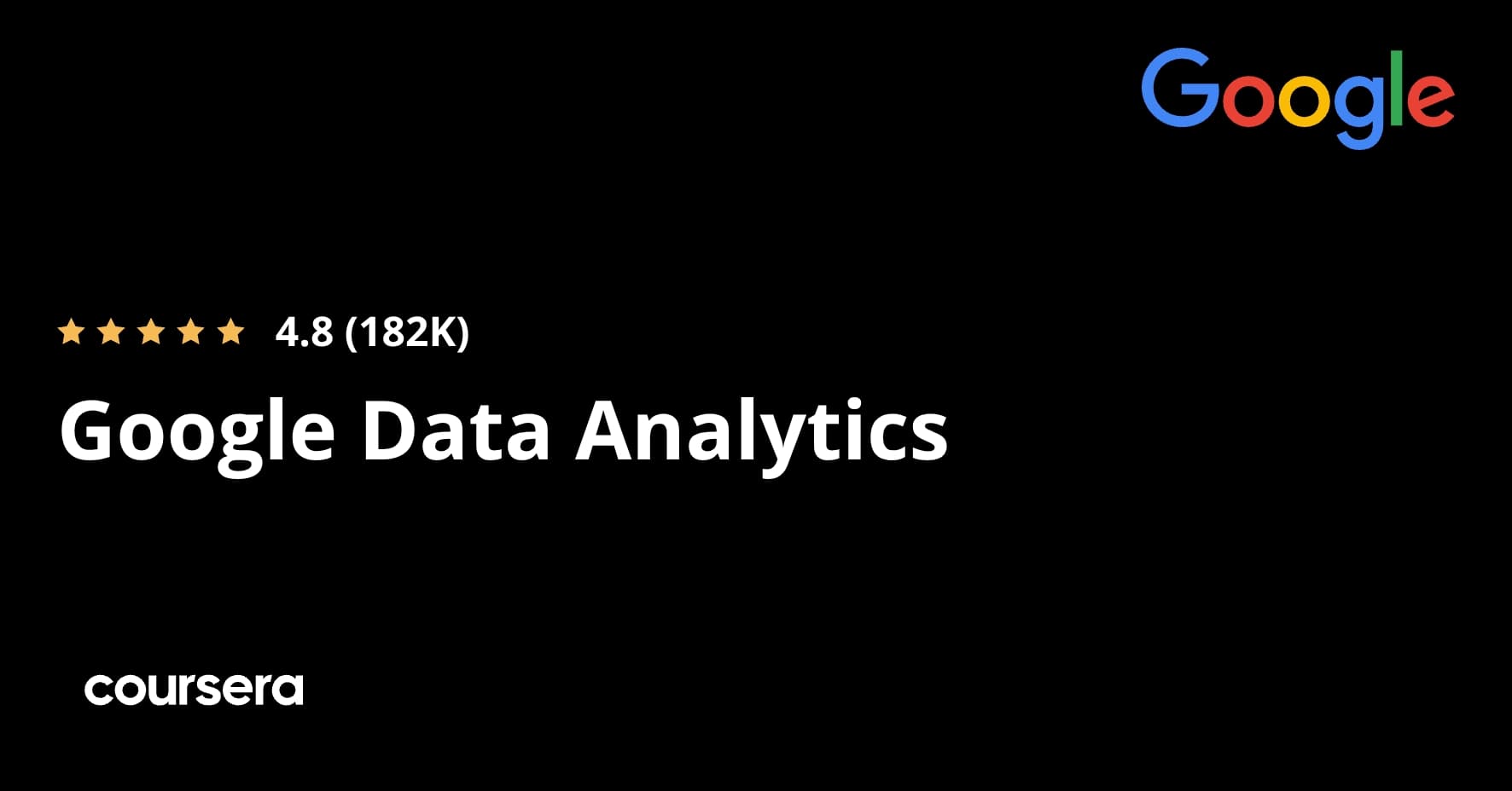 Google Data Analytics Professional Certificate